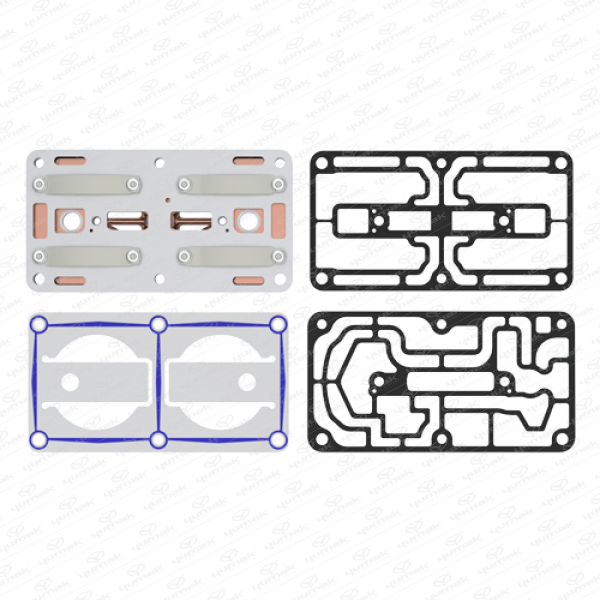 ZEPLIN MP4 بلاطة كمبروسر زهر اكتروس 86 مم بالجوانات