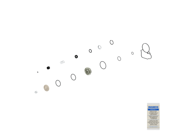 طقم اصلاح بلف شاسية اكتروس وابكو
