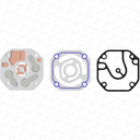 ZEPLIN MP1 - MP2 بلاطة كمبروسر اكتروس بالجوانات