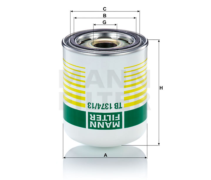 MANN فلتر تكرير خزانات