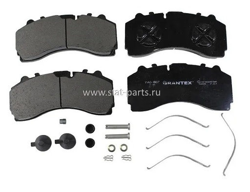 [PAS667] GRANTEX MP3 طقم تيل اكتروس امامي 