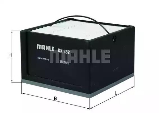 [KX332] MAHLE فلتر مكثف مربع 