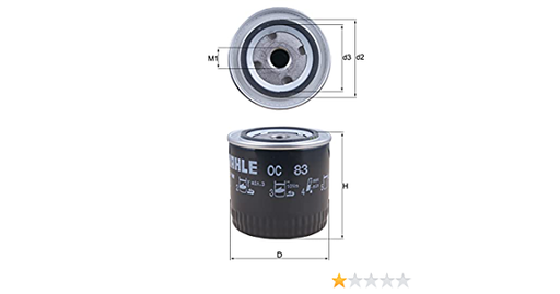 [OC83] MAHLE فلتر زيت اسكانيا  