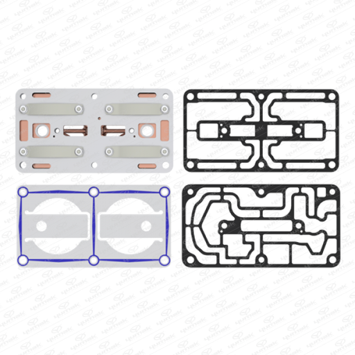 [ZEP0001994 -  RK.01.667] ZEPLIN MP4 بلاطة كمبروسر زهر اكتروس 86 مم بالجوانات