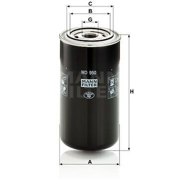 [WD950] Filter, Operating Hydraulics
